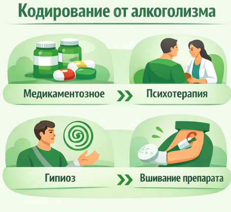 кодирование от алкоголизма в Костомукше Санати